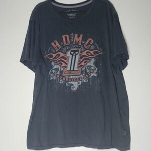 Harley-Davidson Motorcycles Mens 3XL Short Sleeve T Shirt Bravado Club